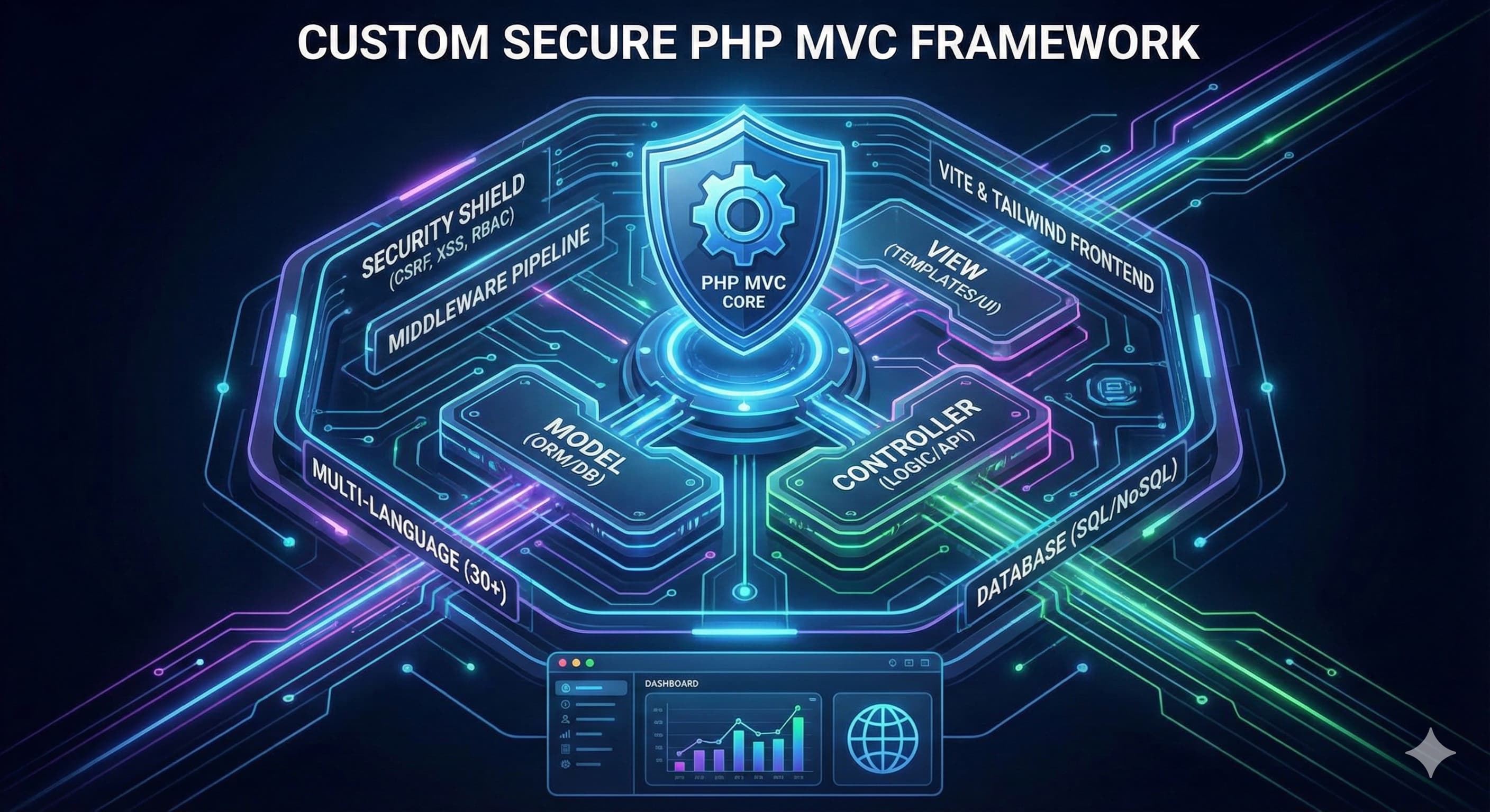 Custom PHP MVC Framework: Future Architecture Built from Scratch